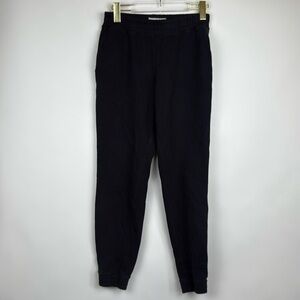 Abercrombie & Fitch Black Soft A&F Collection Sweatpant Joggers Size Small